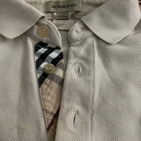 Burberry Kids Long Sleeves Shirt size 6 - Picture 2 of 3